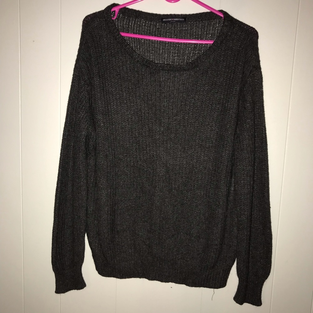 Brandy Melville grey sweater